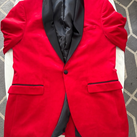 Zara Velvet Blazer - Size 38 - Picture 6 of 7